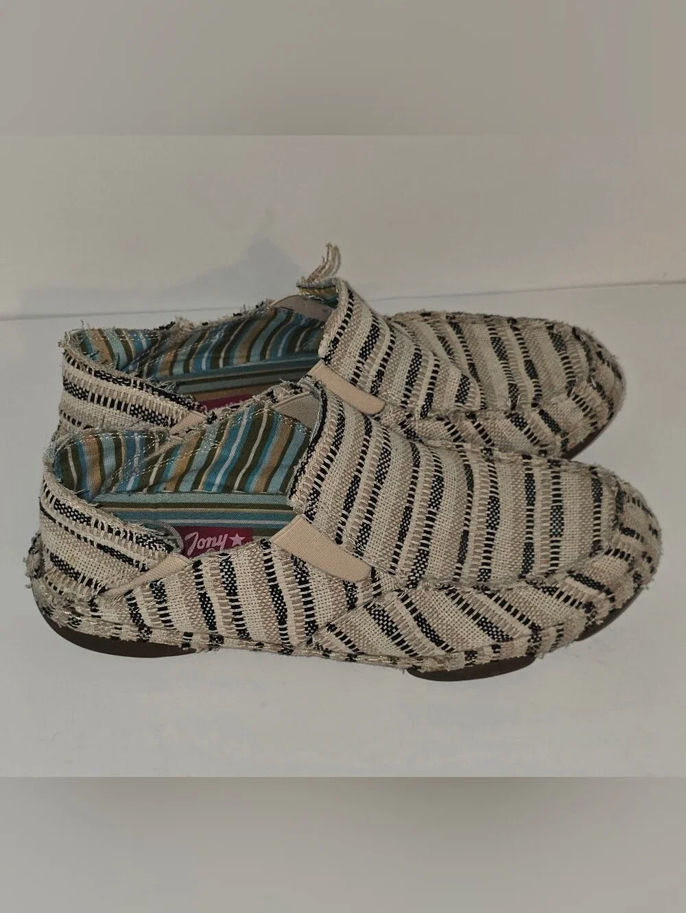 Tony Lama Lindale Wheat Slup On Shoes